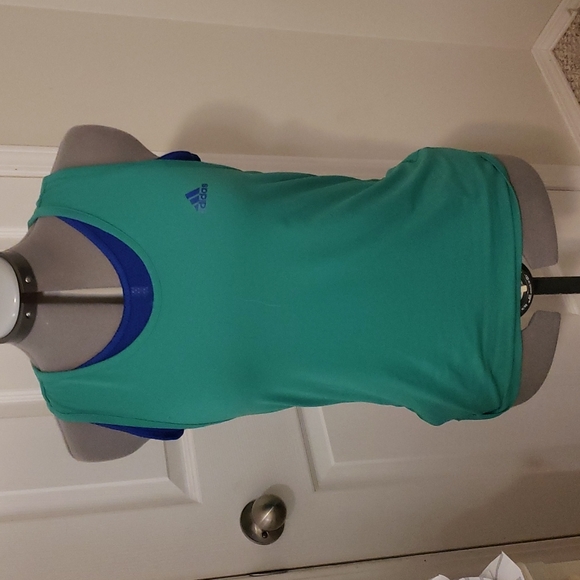 2/$15 Adidas reversible tank - Picture 3 of 7
